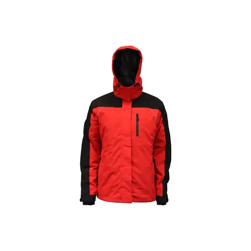 ABSOLUTE ZERO - Parka 3 en 1 Rojo/Negro Mujer Z-4000