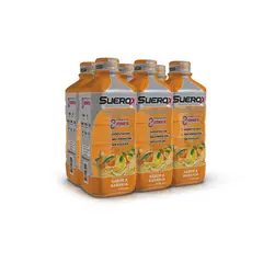 SUEROX - Pack 06 Bebidas Hidratantes Naranja 630ml c/u