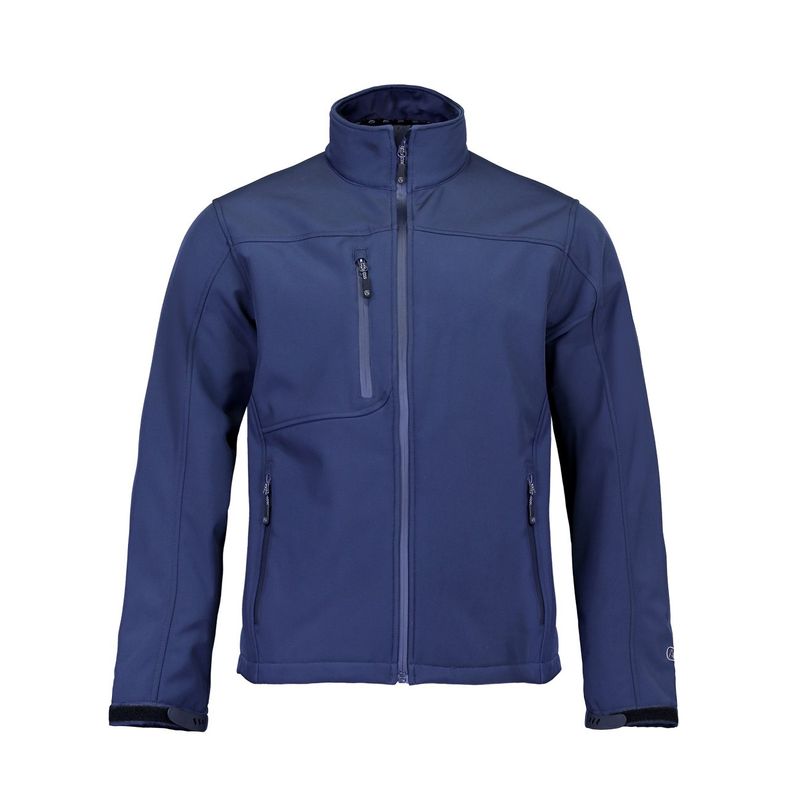 ABSOLUTE ZERO - Chaqueta Softshell Azul Hombre Z-2500