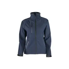 ABSOLUTE ZERO - Chaqueta Softshell Azul Mujer Z-2600