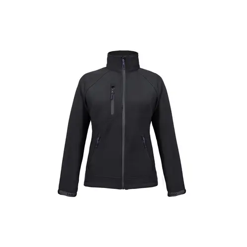 ABSOLUTE ZERO - Chaqueta Softshell Negra Mujer Z-1600