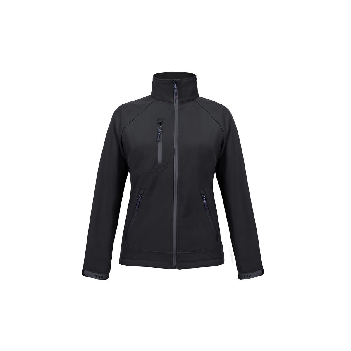 ABSOLUTE ZERO - Chaqueta Softshell Negra Mujer Z-1600 ABSOLUTE ZERO