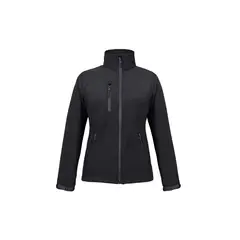ABSOLUTE ZERO - Chaqueta Softshell Negra Mujer Z-1600