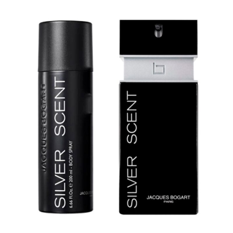 JACQUES BOGART - Jacques Bogart Silver Scent EDT 100 ml + Body Spray 200 ml