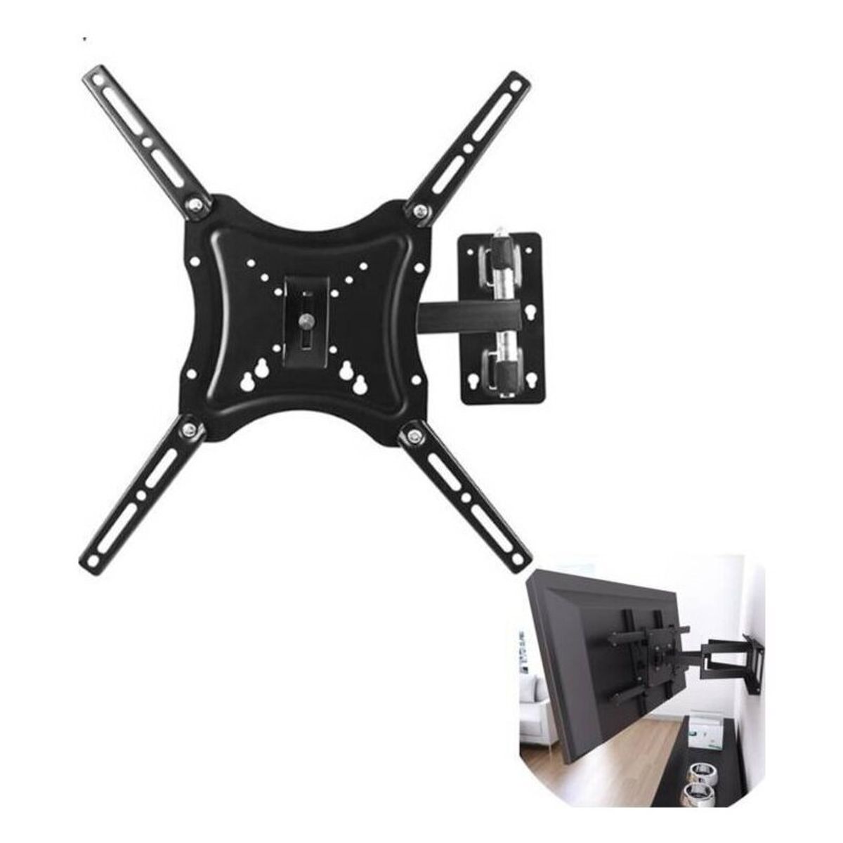 HOME & DESING - Soporte Giratorio Para  Tv De 14  A 55