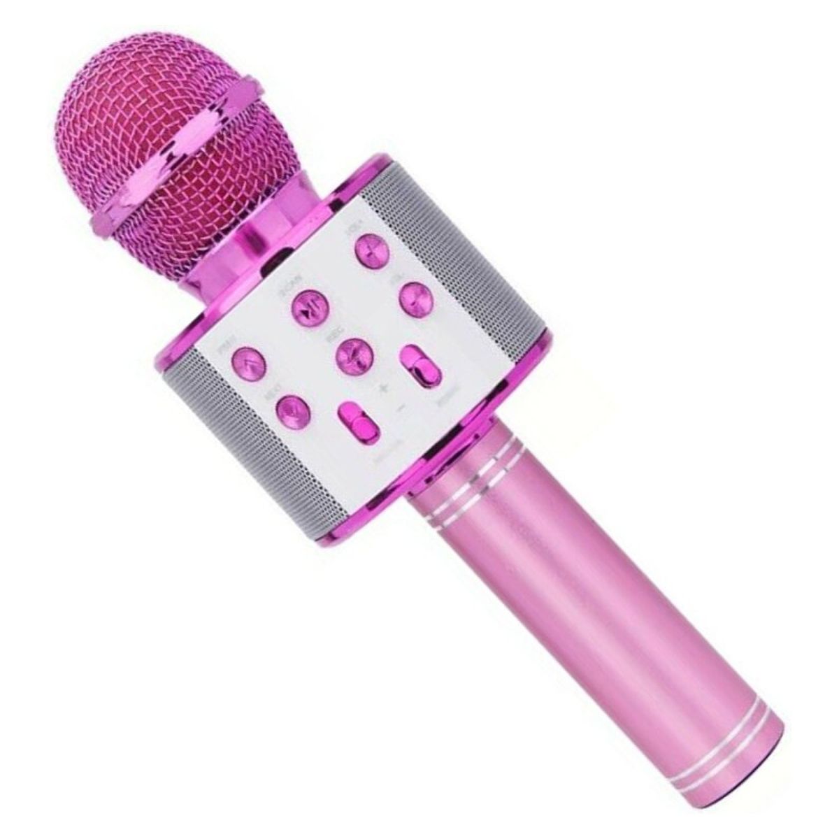 GENERICO - Microfono Karaoke Con Bluetooth Para Niñas Rosado