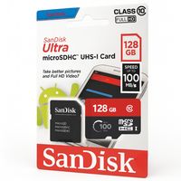 Memoria Micro SD 128 GB 100Mbps Clase 10 Deluxe
