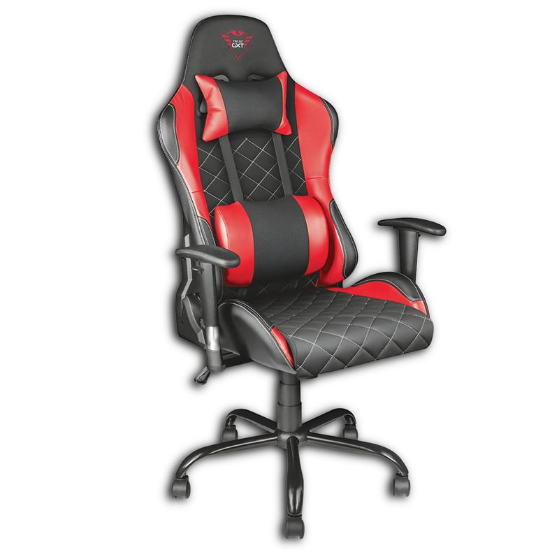 TRUST - Silla Gamer Ergonomica Trust Gxt 707 Resto Red Pro Gaming - Rojo