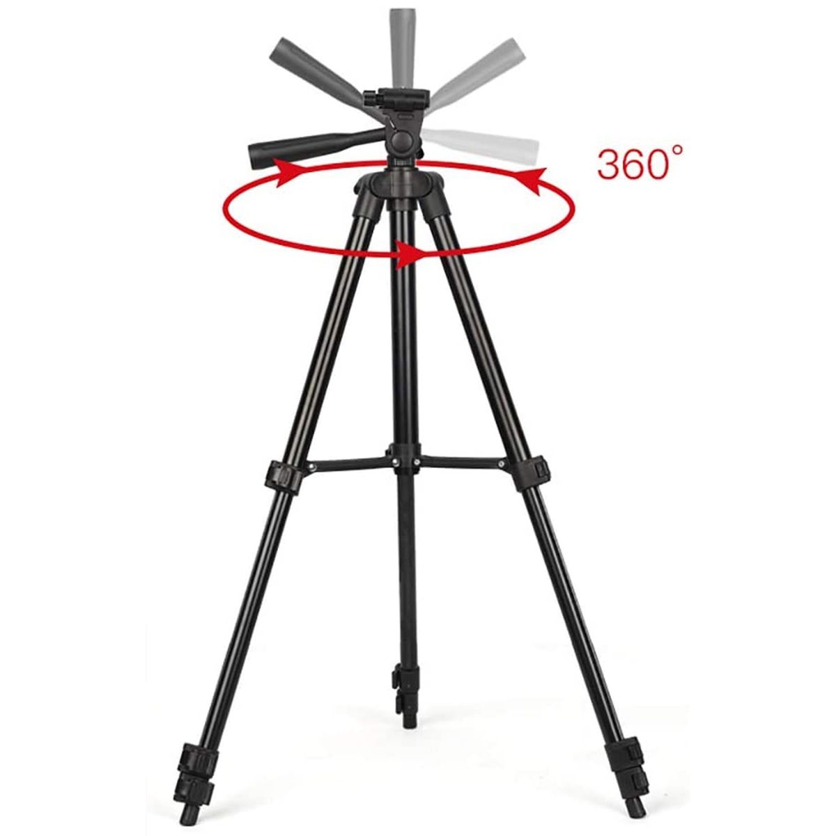PHILCO - Trípode Profesional Para Cámaras 154 cm Soporta Hasta 4kg Universal