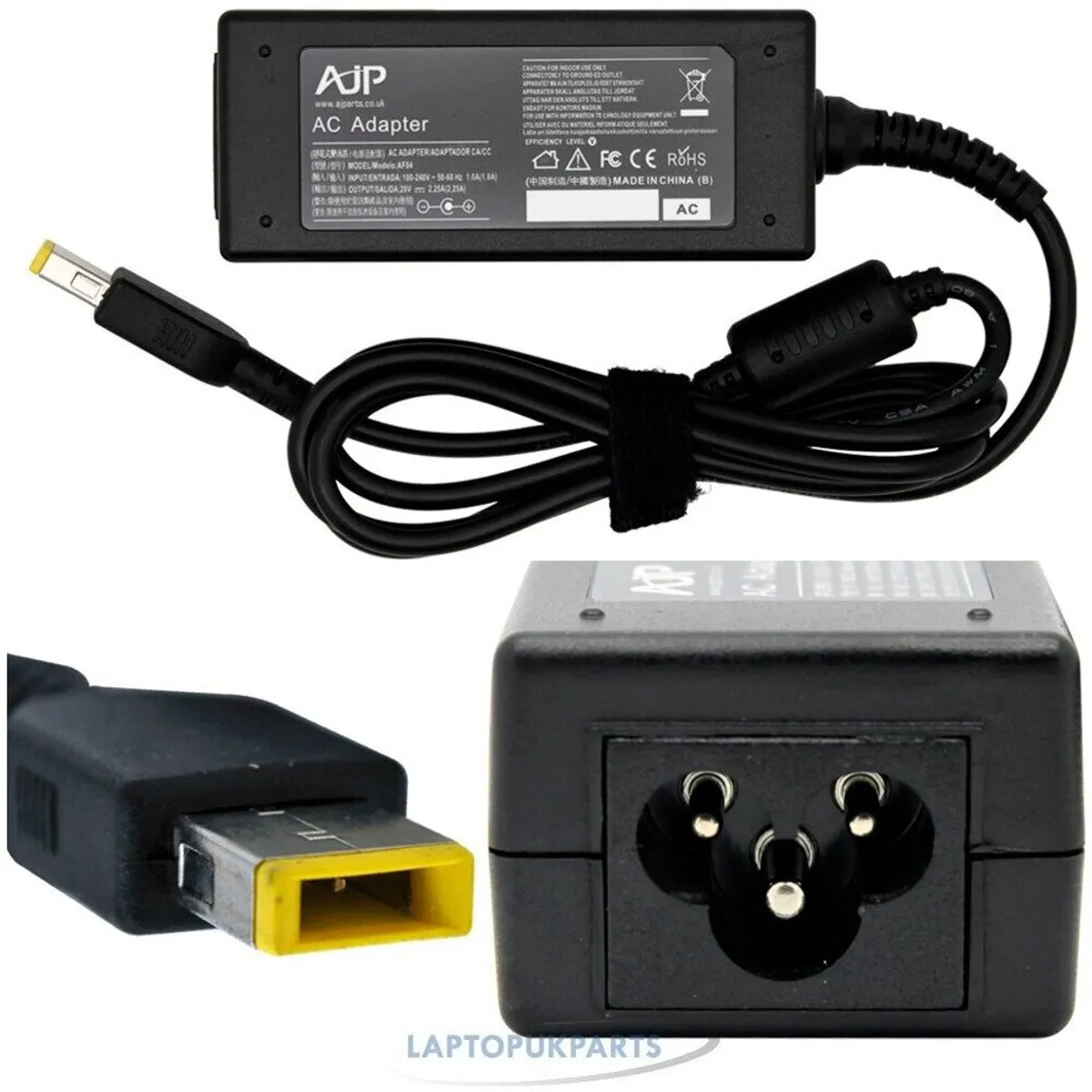 GENERICO - Cargador Lenovo 20V - 45A 90W Punta Cuadrada