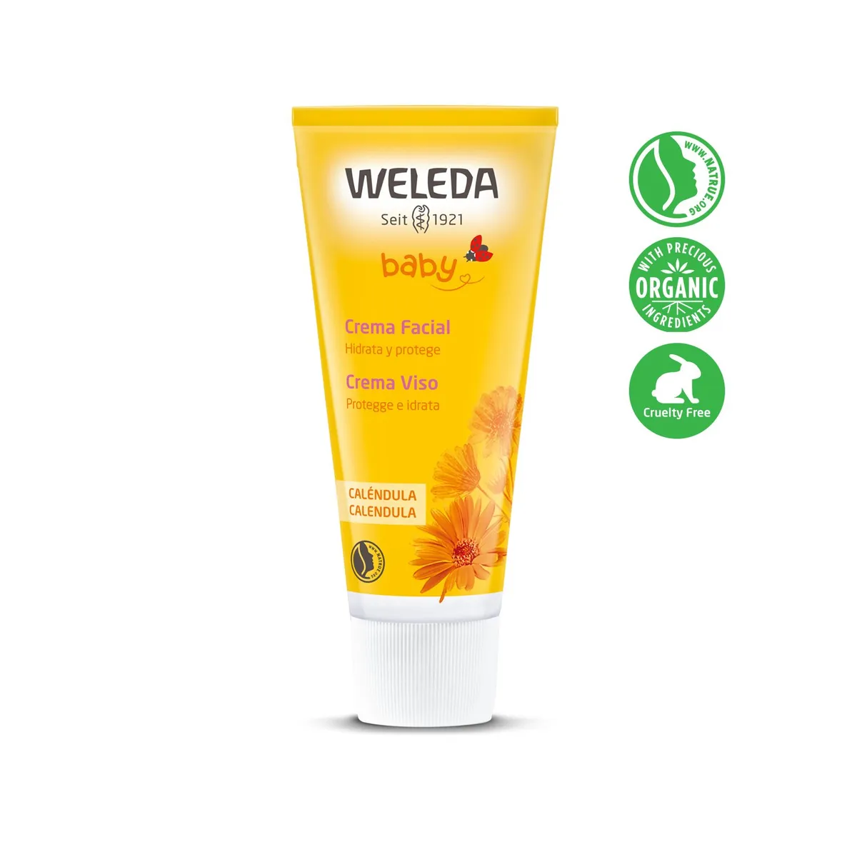 WELEDA - Crema Facial de Caléndula Bebé-