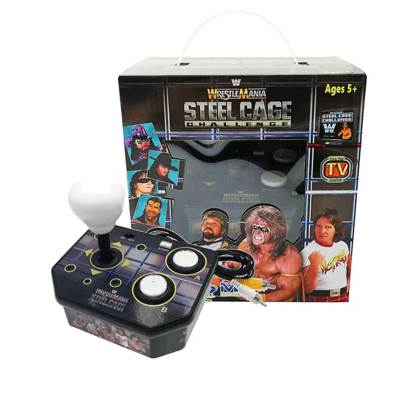 GENERICO - Juego De Video Arcade Wrestle Mania Steel Cage Challenge