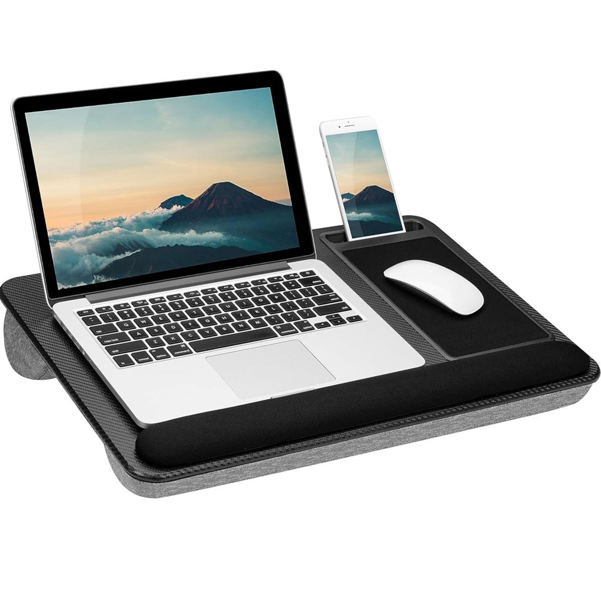 NEWO - Bandeja Notebook Cama Soporte Celular Mouse Pad Apoyamuñeca