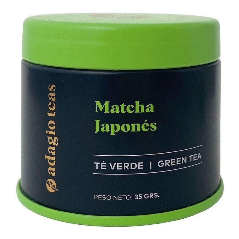 ADAGIO TEAS - Té Matcha Puro 35 gramos