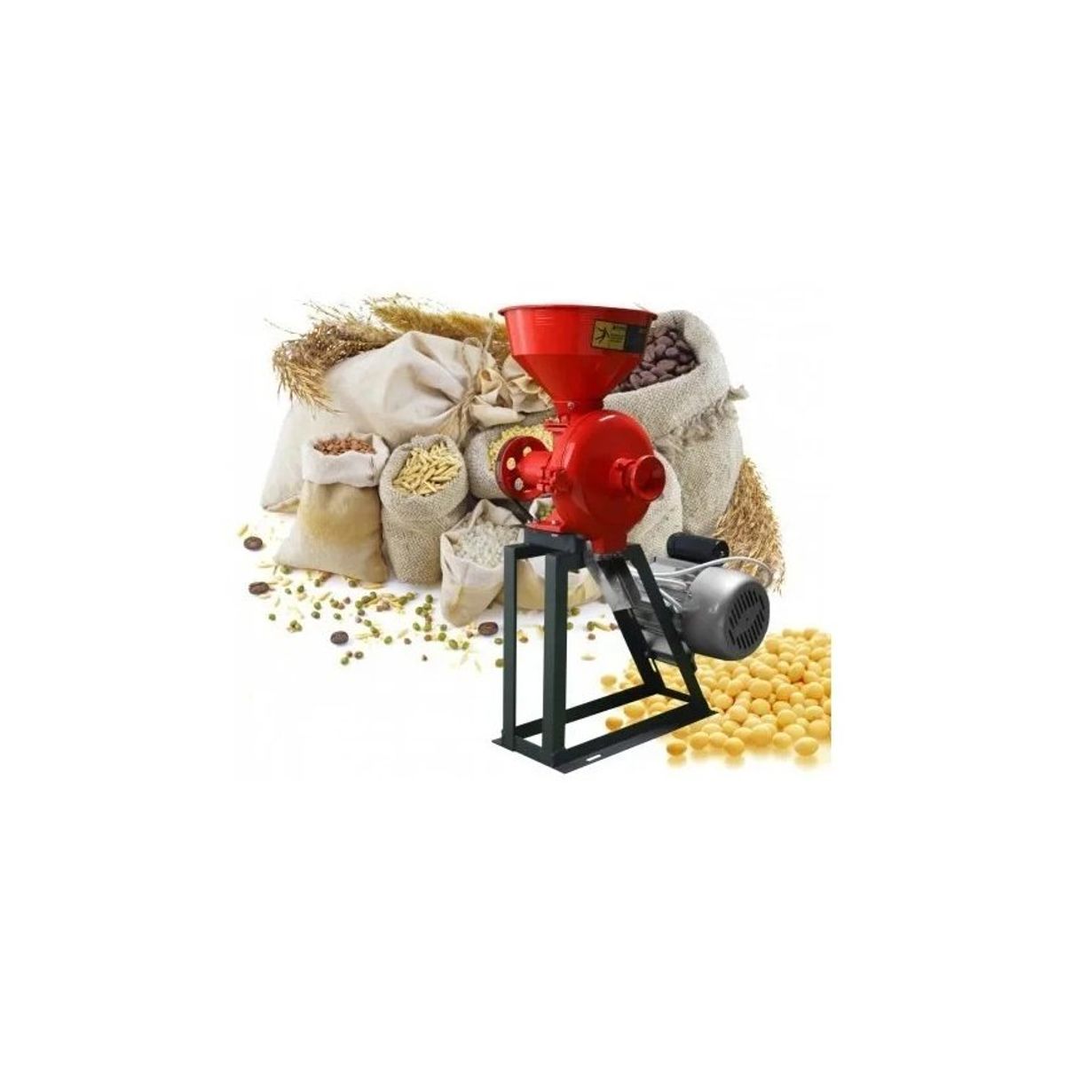 GENERICO - Molino disco granos 3hp 220v mantequilla mani