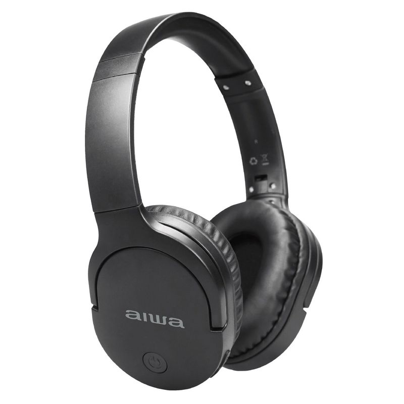 AIWA - Audífonos On Ear Bluetooth V50 Aiwa Aw-K11bk