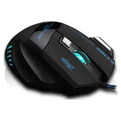 ZELOTES - Mouse Gaming Con Cable 7 Keys T-80