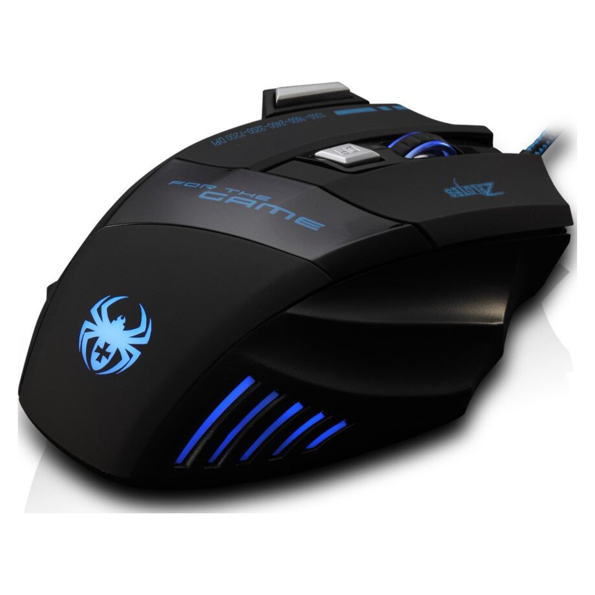 ZELOTES - Mouse Gaming Con Cable 7 Keys Zelotes T-80
