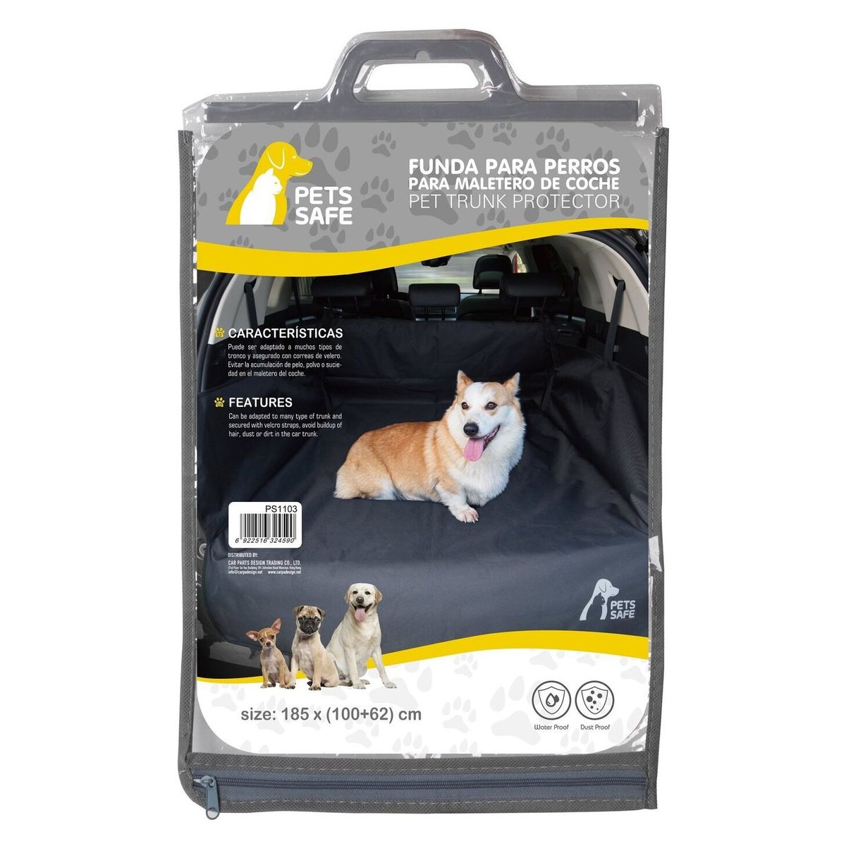 PET SAFE - Cubierta Maletero Para Mascotas