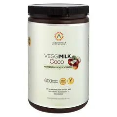 AQUASOLAR - Leche de Coco Veggimilk 600 Grs para 15 litros