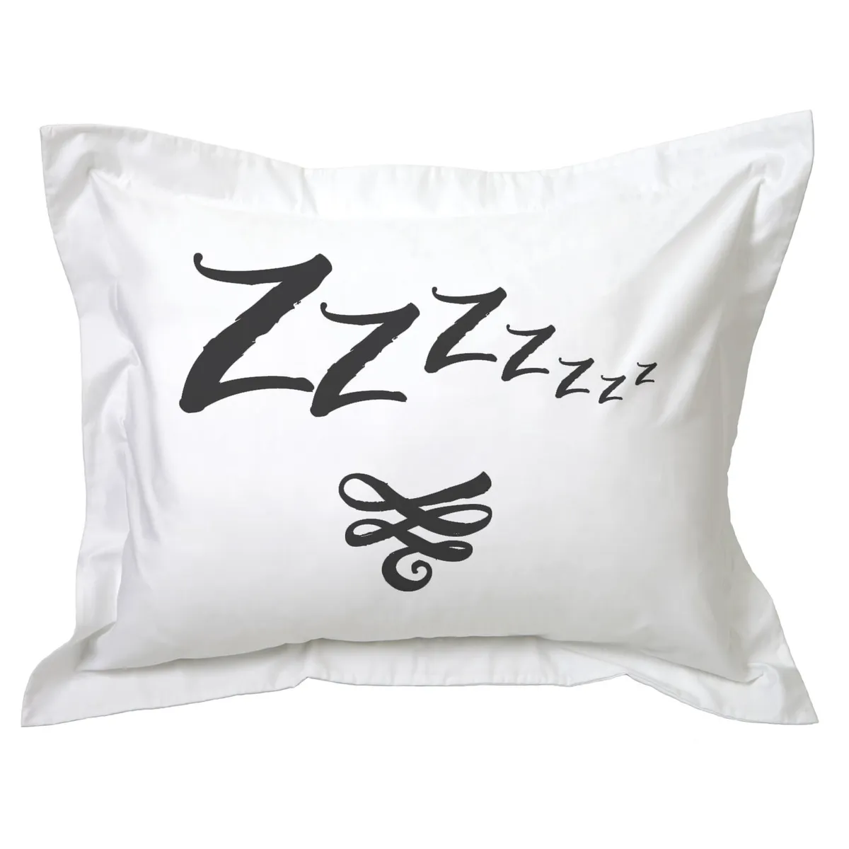 TUYO PRINT - Funda De Almohada Letras Pizarra