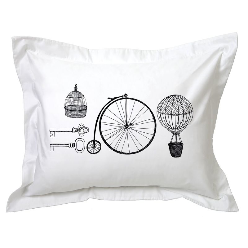 TUYO PRINT - Funda De Almohada Retro