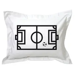 TUYO PRINT - Funda de Almohada Cancha De Fútbol