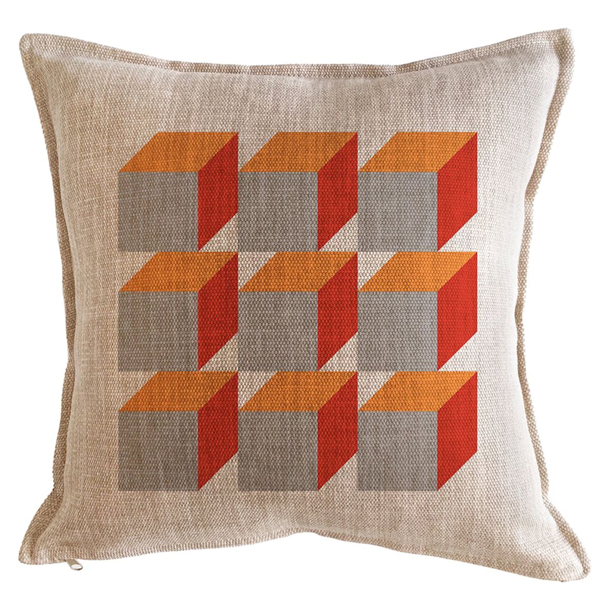 TUYO PRINT - Cojín Victoria Cubos - 45x45