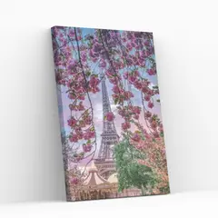 GENERICO - Pintura Por Números Primavera en París - Marco Incluido - Paint By Numbers