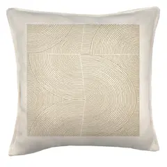 TUYO PRINT - Cojín Taupe 2 45x45 -