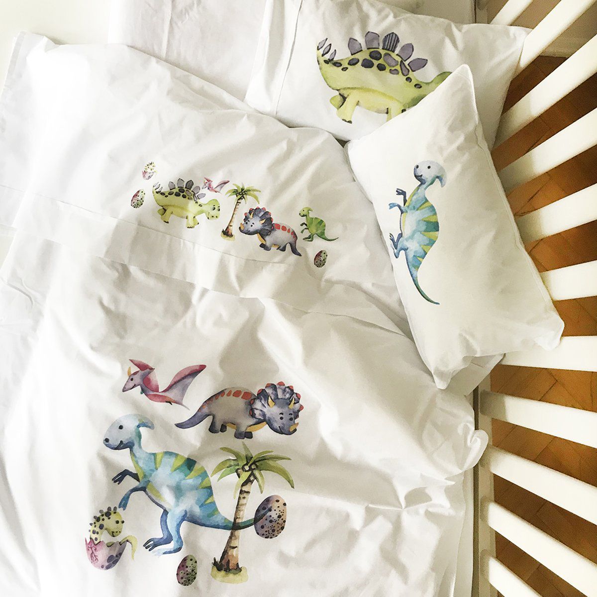 TUYO PRINT - Cubreplumón Moisés Dinosaurios