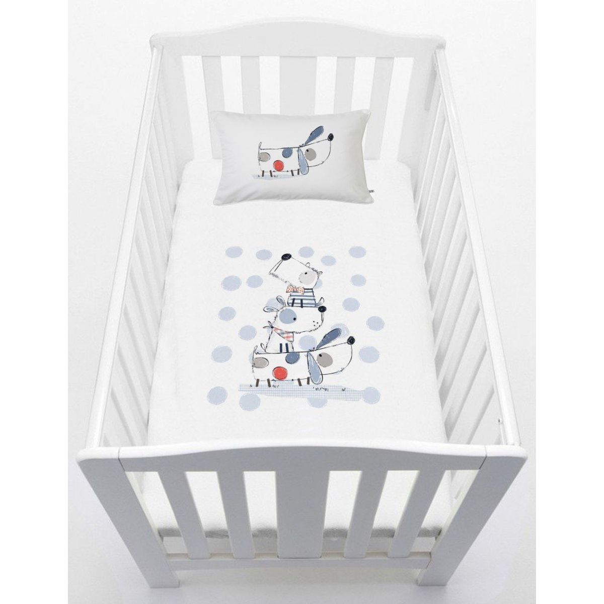 TUYO PRINT - Cubreplumón Cuna Dogs