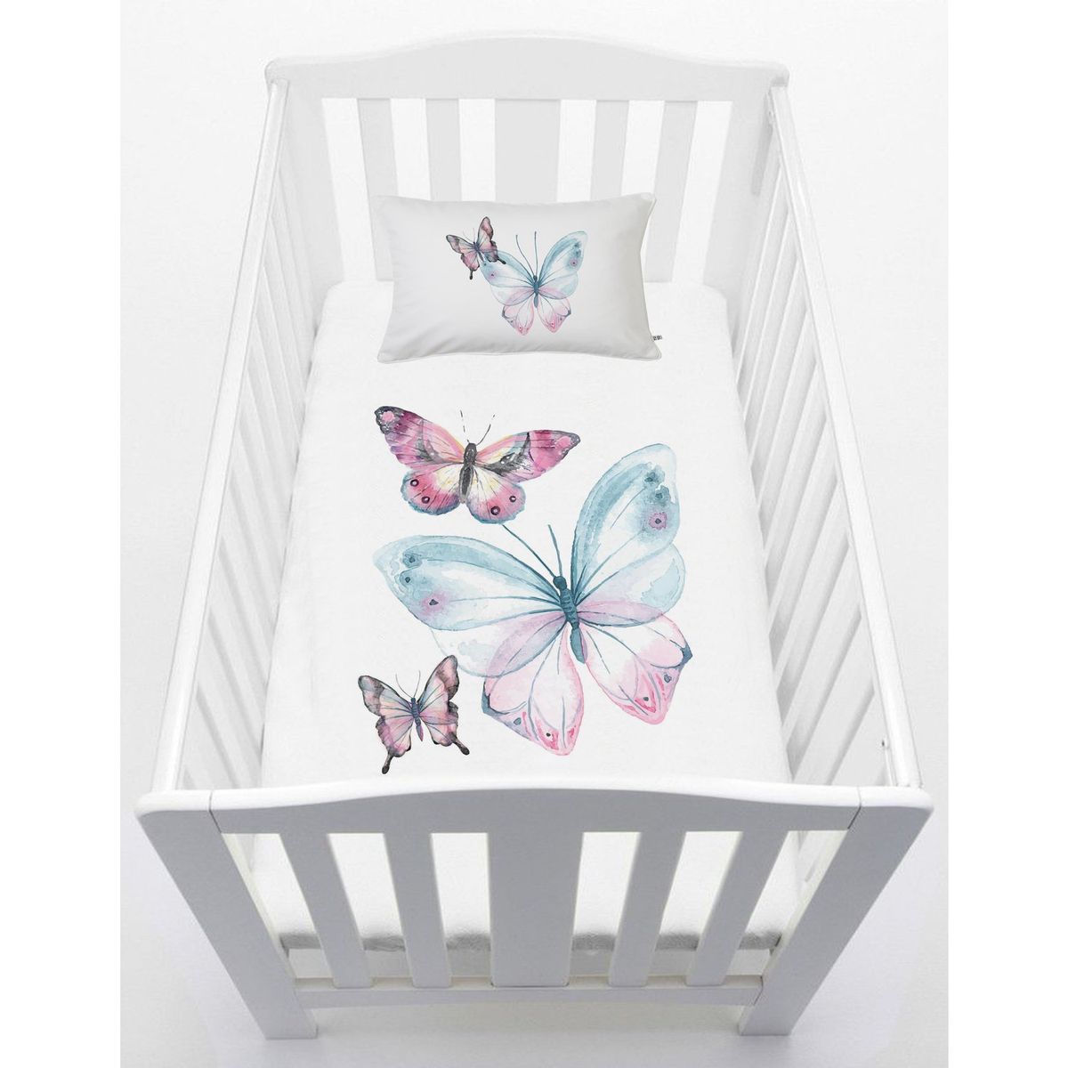 TUYO PRINT - Cubreplumón Cuna Mariposa