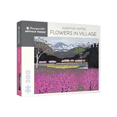 RETAILEXPRESS - Kazuyuki Ohtsu: Flowers In Village 500-Piece Jigsaw Puzzle