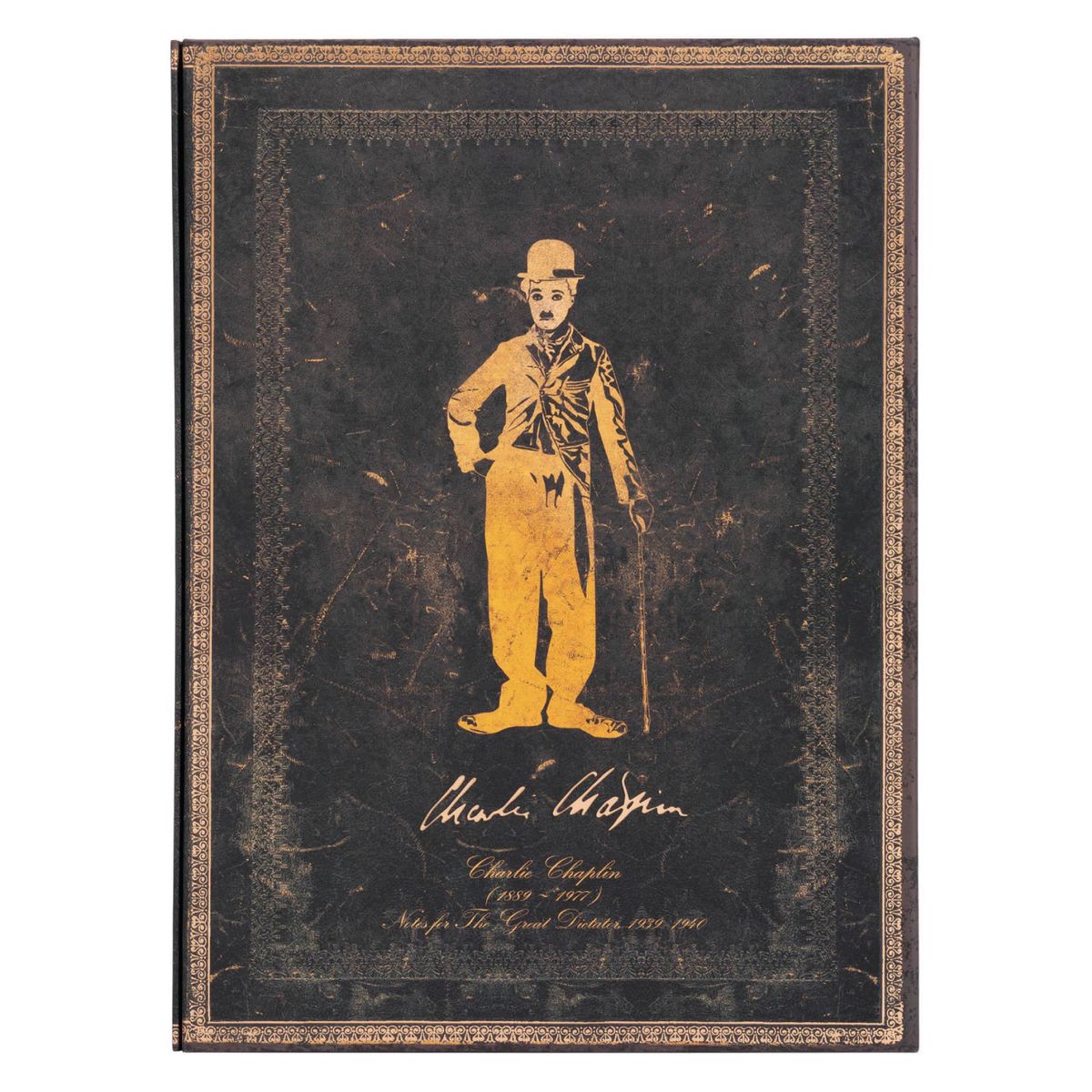 PAPER BLANKS - Caja Documentos Celebrating Charlie Chaplin Manuscript Box