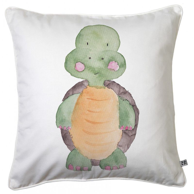 TUYO PRINT - Cojín Acuarela Tortuga - 45x45