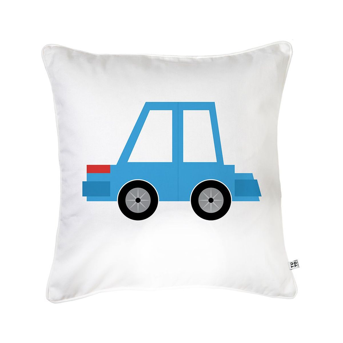 TUYO PRINT - Cojín Auto Azul - 45x45