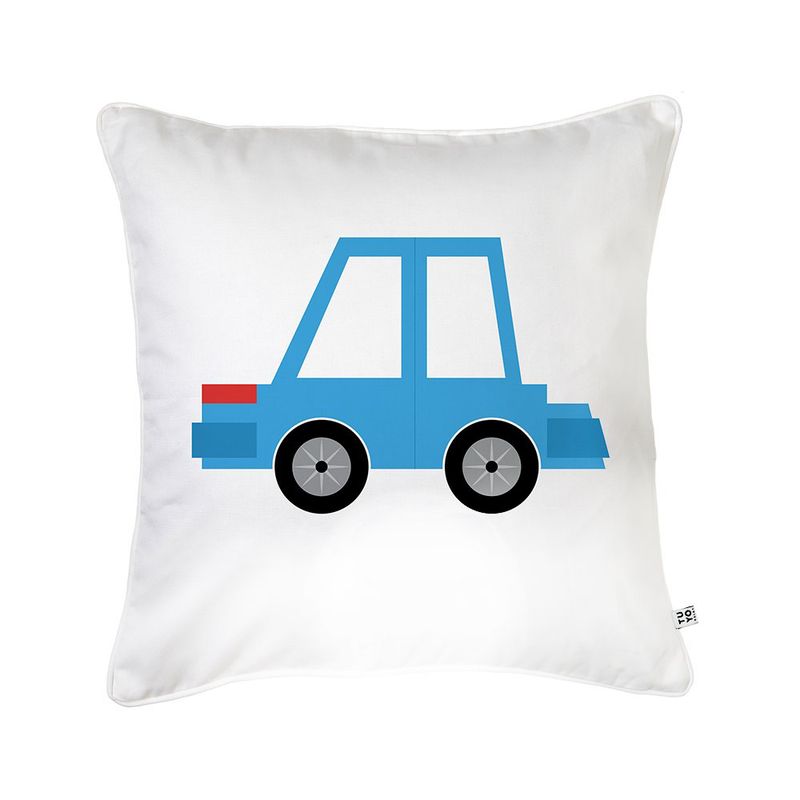 TUYO PRINT - Cojín Auto Azul - 45x45.