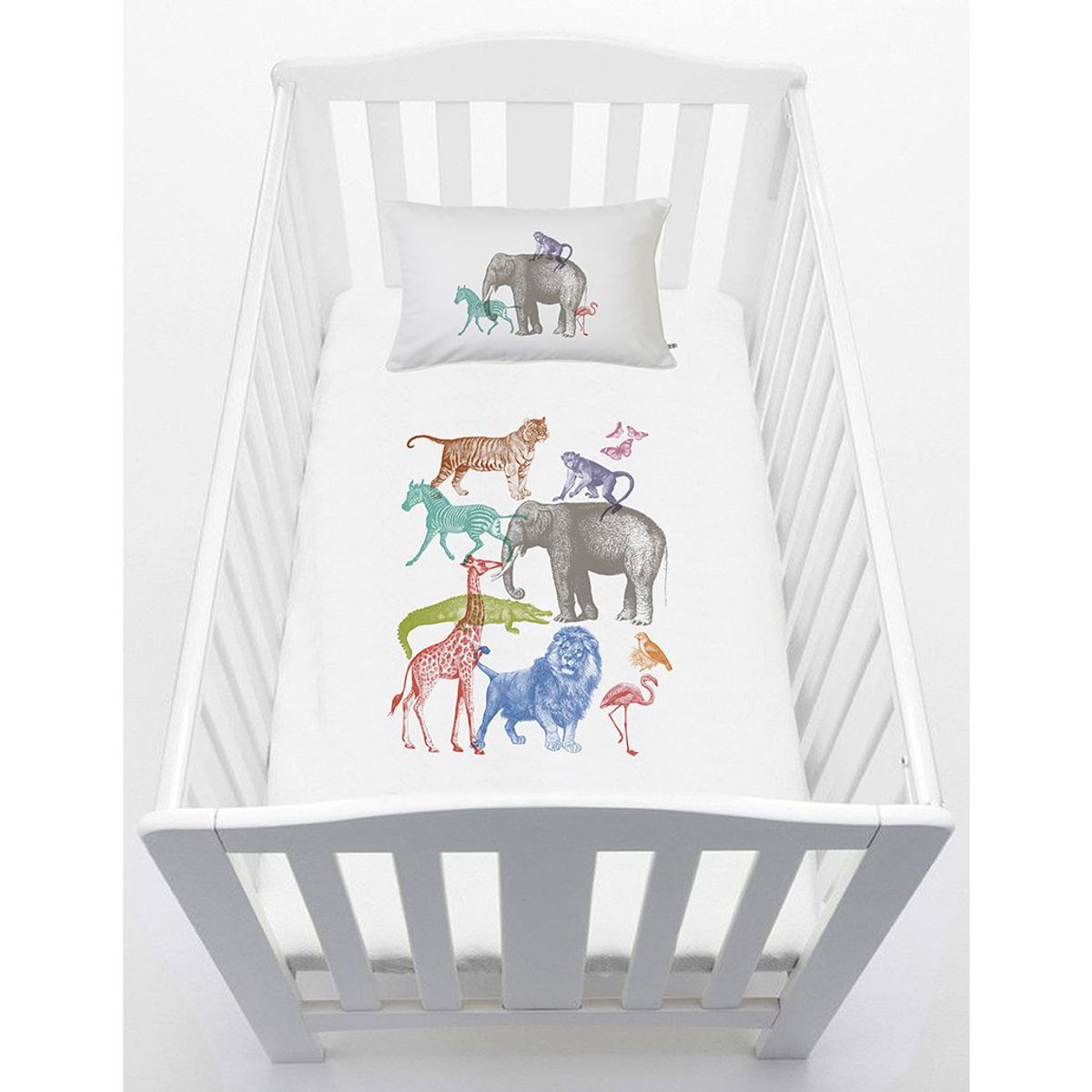 TUYO PRINT - Cubreplumón Cuna Safari