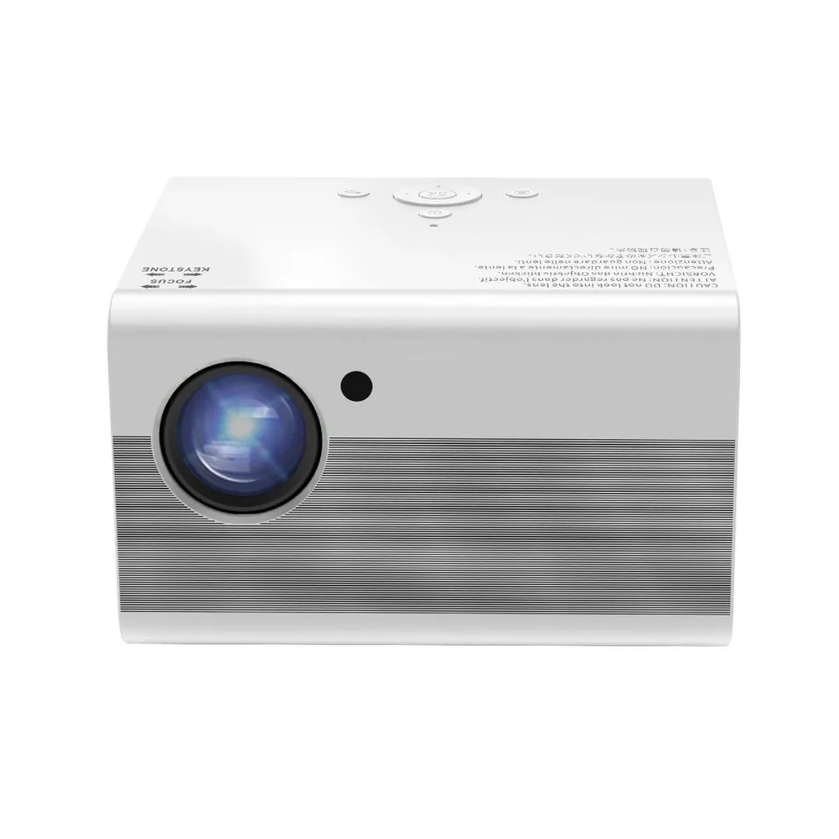CASTLETEC - Proyector LED Multimedia Full HD 1080P 200 ANSI T10