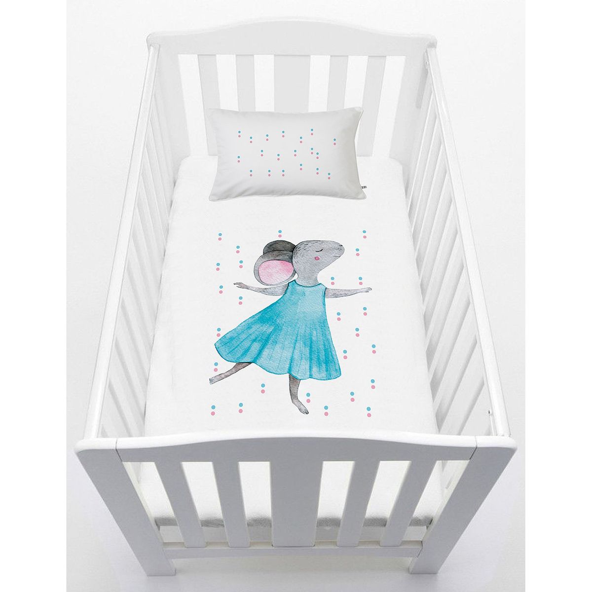 TUYO PRINT - Cubreplumón Cuna Ratona