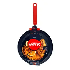 MOGA - Panquequera sarten antiadherente 25cm diametro Rojo
