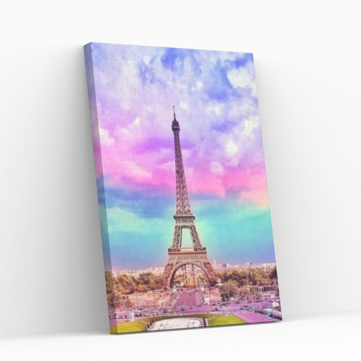 GENERICO - Pintura con diamantes 40x50cm en bastidor La Torre - Diamond painting