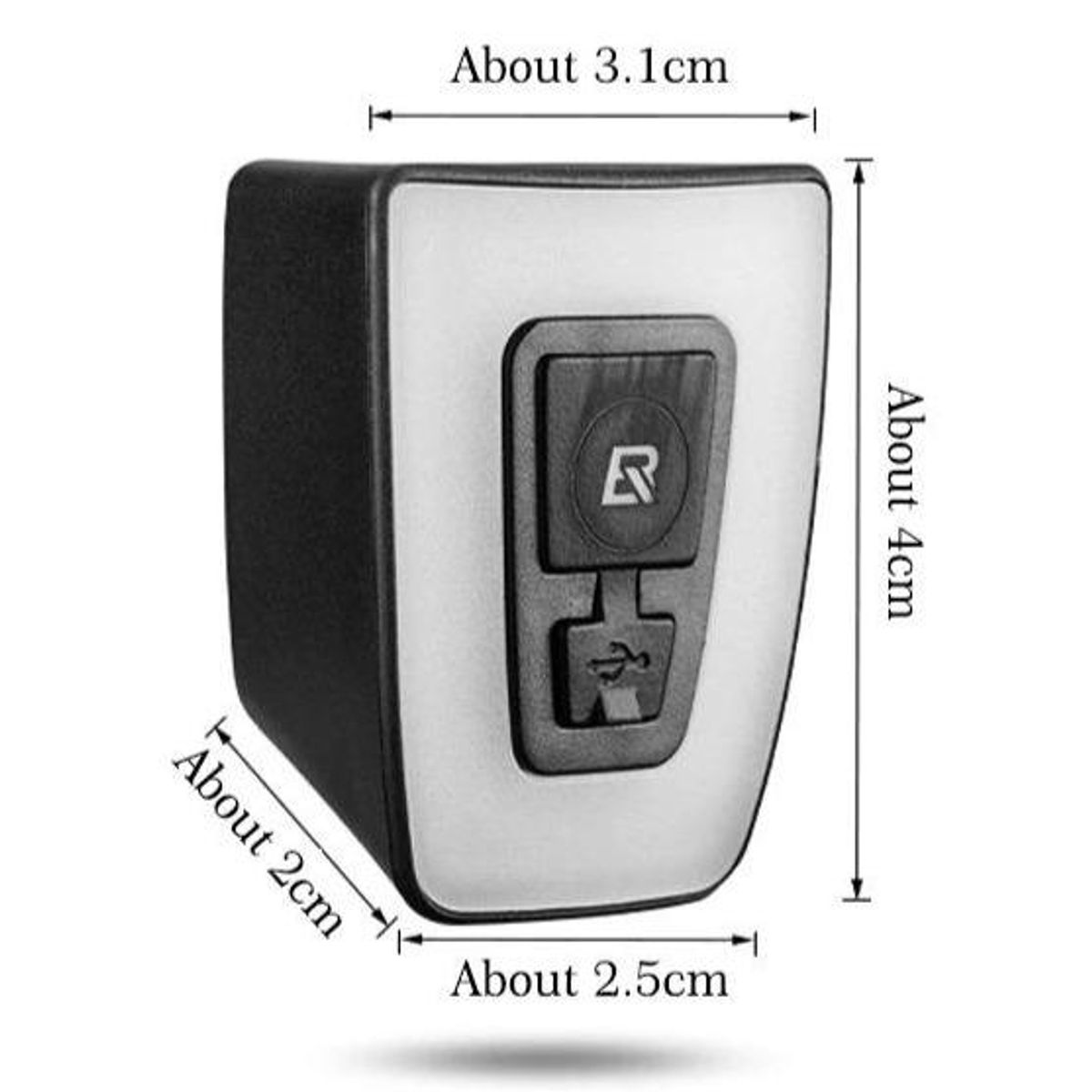 ROCKBROS - Luz LED Trasera 5 modos para Bicicleta Rockbros