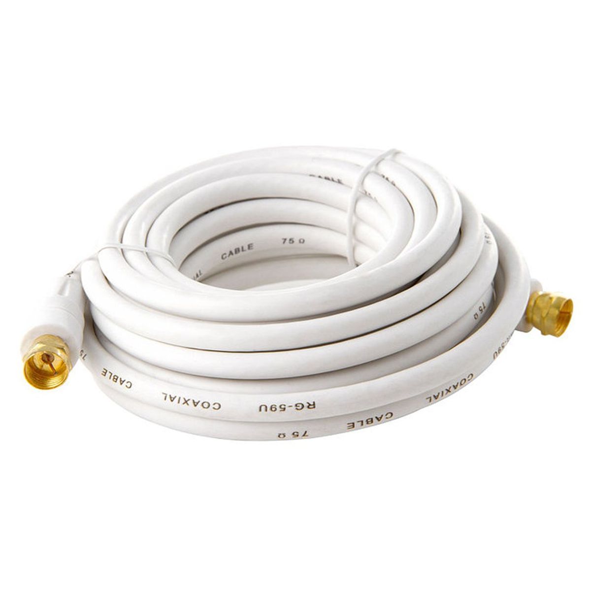 MACROTEL - Cable Coaxial RG-59/U conector F de 3 metros