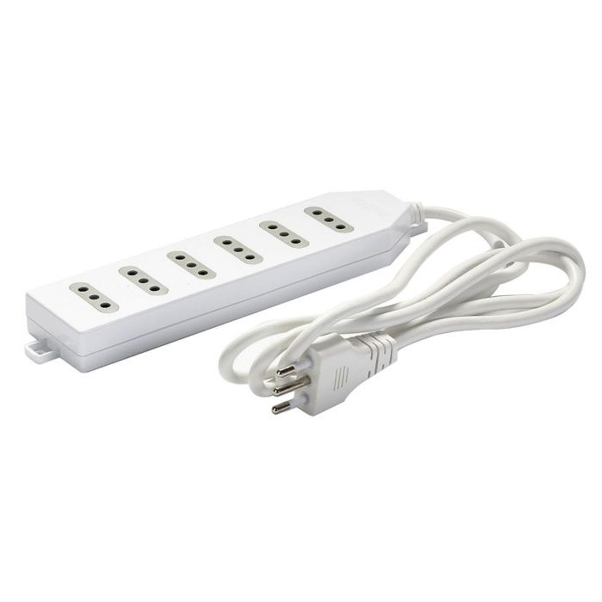 MACROTEL - Alargador Electrico 15 Mts 6 Pos Blanco