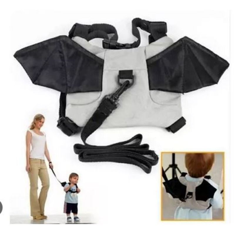 GENERICO - Arnés mochila de seguridad para niños modelo murcielago