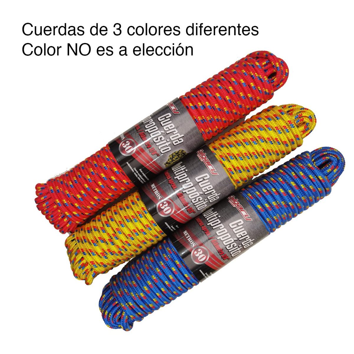 CALGARY - Cuerda Soga Multipropósito 30 metros