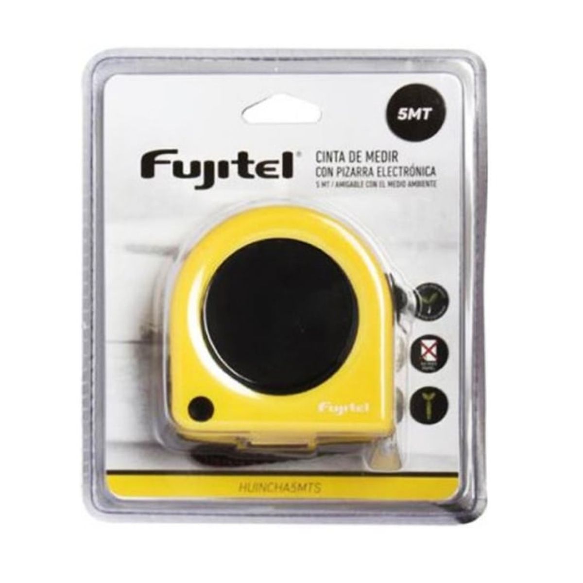 FUJITEL - Huincha de medir 5 metros con pizarra electrónica