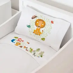 TUYO PRINT - Juego de Sábanas Moisés Zoo